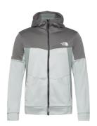 M Ma Full Zip Fleece Sport Sweatshirts & Hoodies Hoodies Grey The North Face