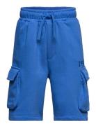 Tnre:charge Cargo Sweatshorts Bottoms Shorts Blue The New