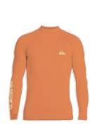 Everyday Upf50 Ls Youth Tops T-shirts Long-sleeved T-Skjorte Orange Quiksilver