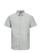 Jprblasummer Print Shirt S/S Ss24 Sn Tops Shirts Short-sleeved Grey Jack & J S