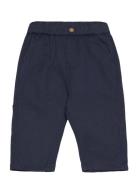 Ture - Trousers Bottoms Trousers Navy Hust & Claire