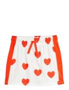 Hearts Aop Skirt Dresses & Skirts Skirts Short Skirts Multi/patterned Mini Rodini