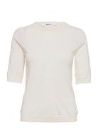 Carolina - Daily Elements Tops Knitwear Jumpers White Day Birger Et Mikkelsen