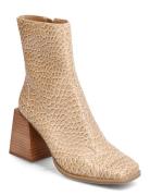 Duchess Bootie Shoes Boots Ankle Boots Ankle Boots With Heel Beige Steve Madden