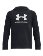 Ua Rival Fleece Bl Hoodie Sport Sweatshirts & Hoodies Hoodies Black Under Armour