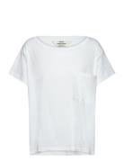 Organic Jersey Torva Tee Tops T-shirts & Tops Short-sleeved White Mads Nørgaard