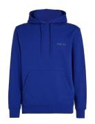 Institutional Hoodie Tops Sweatshirts & Hoodies Hoodies Blue Calvin Klein Jeans