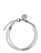 Angeline Layer Bracelet Accessories Jewellery Bracelets Chain Bracelets Silver By Jolima