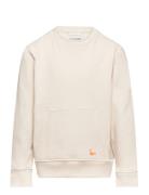 Pocket Sweatshirt Tops Sweatshirts & Hoodies Sweatshirts Cream Tom Tailor