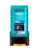 L'oréal Men Expert Cool-Power Shower Gel 300Ml Shower Gel Badesæbe Nude L'Oréal Paris