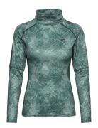 Fierce Long Sleeve Sport T-shirts & Tops Long-sleeved Green Kari Traa