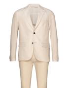 Bs Pollino Classic Fit Suit Set Habit Beige Bruun & Stengade