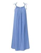 Rigmor Dress Maxikjole Festkjole Blue STUDIO FEDER