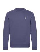 Crew Neck Sweatshirt Tops Sweatshirts & Hoodies Sweatshirts Blue Original Penguin