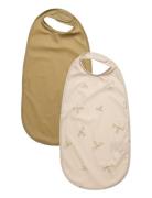 Long Pu Bib 2-Pack Baby & Maternity Baby Feeding Bibs Sleeveless Bibs Multi/patterned CeLaVi