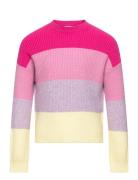 Kogsandy L/S Stripe Pullover Knt Noos Tops Knitwear Pullovers Multi/patterned Kids Only