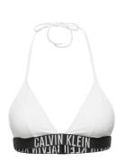 Triangle-Rp Swimwear Bikinis Bikini Tops Triangle Bikinitops White Calvin Klein