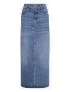 Ivy-Zoe Maxi Skirt Wash Cadiz Lang Nederdel Blue IVY Copenhagen