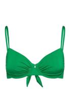 Swim Bra Senna Swimwear Bikinis Bikini Tops Wired Bikinitops Green Lindex