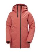 W Nora Long Insulated Jacket Sport Sport Jackets Red Helly Hansen