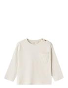 Nmmdolan Ls Loose Top Lil Tops T-shirts Long-sleeved T-Skjorte White Lil'Atelier