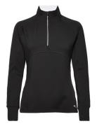 W Gamer 1/4 Zip Sport Sweatshirts & Hoodies Sweatshirts Black PUMA Golf