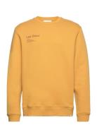 Brody Sweatshirt Tops Sweatshirts & Hoodies Sweatshirts Yellow Les Deux