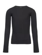 Petriciasy T-Shirt Long Sleeve Tops T-shirts Long-sleeved T-Skjorte Black Sofie Schnoor Young