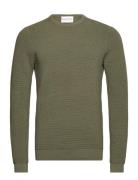 Bs Moritz Regular Fit Knitwear Tops Knitwear Round Necks Green Bruun & Stengade