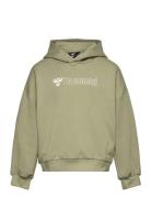 Hmloctova Hoodie Sport Sweatshirts & Hoodies Hoodies Green Hummel