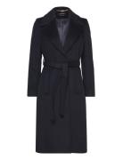 Wrap Wool-Lined-Coat Outerwear Coats Winter Coats Navy Lauren Ralph Lauren