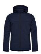 Jjemarvin Hood Softshell Noos Tops Sweatshirts & Hoodies Hoodies Navy Jack & J S