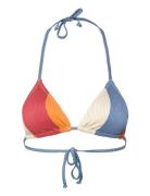Blacca Bella Bikini Top Swimwear Bikinis Bikini Tops Triangle Bikinitops Multi/patterned Becksöndergaard