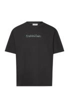 Shadow Embossed Logo T-Shirt Tops T-Kortærmet Skjorte Black Calvin Klein