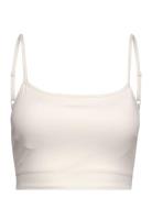 Lunar Luxe Bra Top Sport Bras & Tops Sports Bras - All Cream Moonchild Yoga Wear