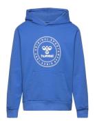 Hmlcuatro Circle Hoodie Sport Sweatshirts & Hoodies Hoodies Blue Hummel