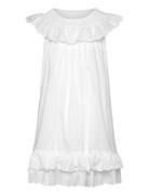 Druse Frill Dresses & Skirts Dresses Partydresses White MarMar Copenhagen