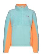 Columbia Trek Hybrid Sherpa 1/2 Zip Sport Sweatshirts & Hoodies Fleeces & Midlayers Blue Columbia Sportswear