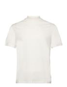 Onsotis Reg Mock Neck Tee Vd Tops T-Kortærmet Skjorte White ONLY & SONS