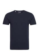 Slhael Ss O-Neck Tee B Tops T-Kortærmet Skjorte Black Selected Homme