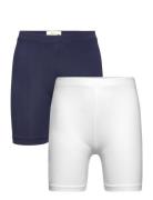 Shorts Inner 2-Pack Bottoms Shorts Multi/patterned Creamie