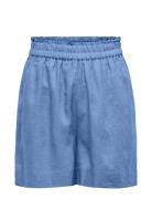 Onltokyo Life Hw Lin Bl Shorts Pnt Noos Bottoms Shorts Casual Shorts Blue ONLY