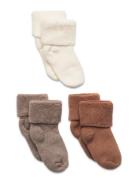 Cotton Baby Socks - 3-Pack Socks & Tights Baby Socks Multi/patterned Mp Denmark