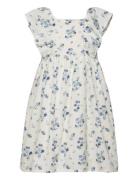 Dress Linen Frill Sleeve Aop Dresses & Skirts Dresses Casual Dresses Sleeveless Casual Dresses Multi/patterned Lindex