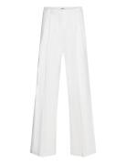 Enzo - Canvas Twill Bottoms Trousers Wide Leg White Day Birger Et Mikkelsen