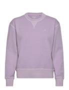Sunfaded C-Neck Sweat Tops Sweatshirts & Hoodies Sweatshirts Purple GANT