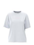 Slfvilja Ss Printed Tee W Noos Tops T-shirts & Tops Short-sleeved White Selected Femme