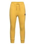 Badge Jog Pant - Gots/Vegan Bottoms Sweatpants Yellow Knowledge Cotton Apparel