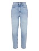 Mom Jean Uh Tpr Ch0115 Co Bottoms Jeans Straight-regular Blue Tommy Jeans