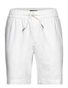 Barcelona Cotton / Linen Shorts Bottoms Shorts Chinos Shorts White Clean Cut Copenhagen